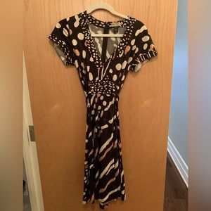 Issa Silk polka-dot dress UK 10/US 6